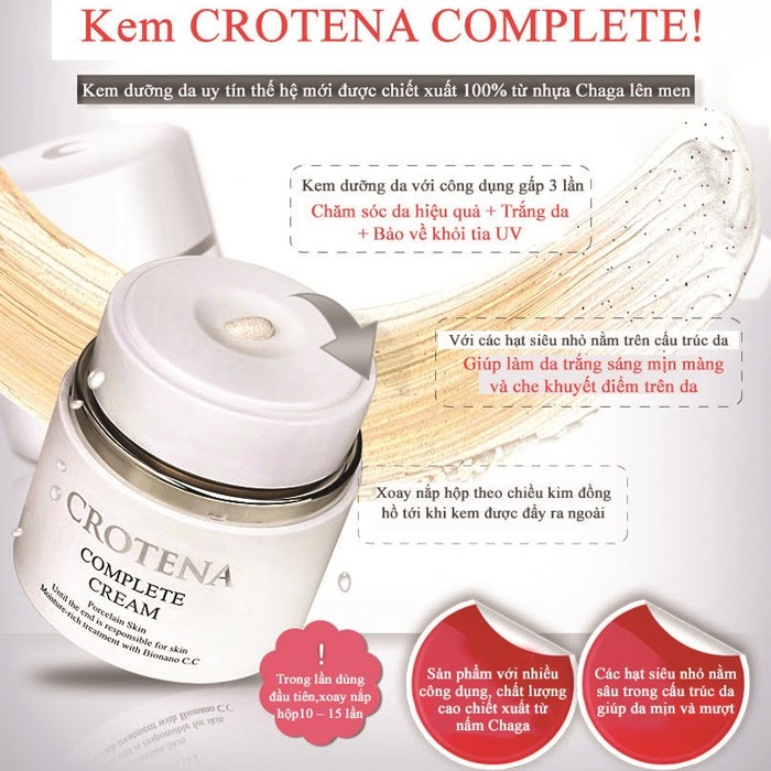 Kem chống nắng dưỡng da che khuyết điểm Crotena CC 3 trong 1