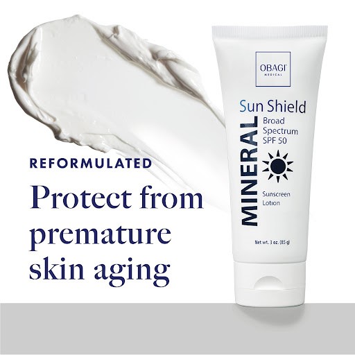 Kem chống nắng Obagi Mineral Sun Shield Broad Spectrum SPF 50 Kem chống nắng Obagi Mineral Sun Shield Broad Spectrum SPF 50