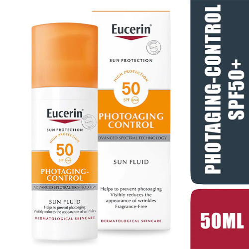 Kem Chống Nắng Eucerin Sun Fluid Photoaging Control SPF 50 Kem Chống Nắng Eucerin Sun Fluid Photoaging Control SPF 50