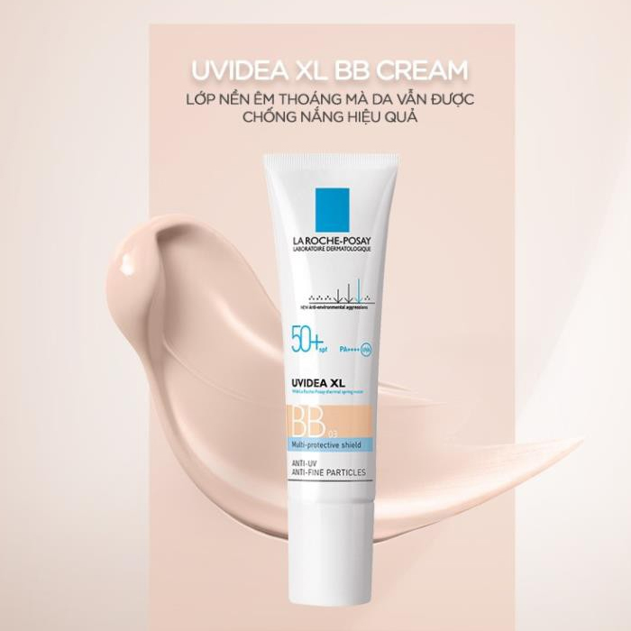 Kem chống nắng trang điểm La Roche-Posay Uvidea Xl BB 03 Multi-protective Shield Anti-uv, Anti - Fine Particles SPF50+ PA++++