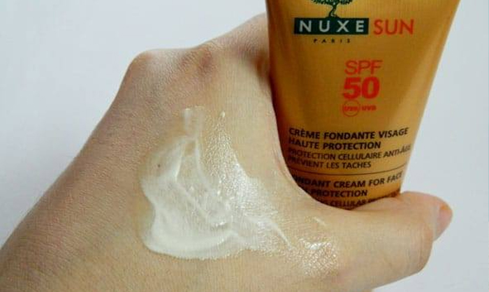 Kem Chống Nắng Nuxe Sun Creme Fondante For Face SPF 50 Kem Chống Nắng Nuxe Sun Creme Fondante For Face SPF 50
