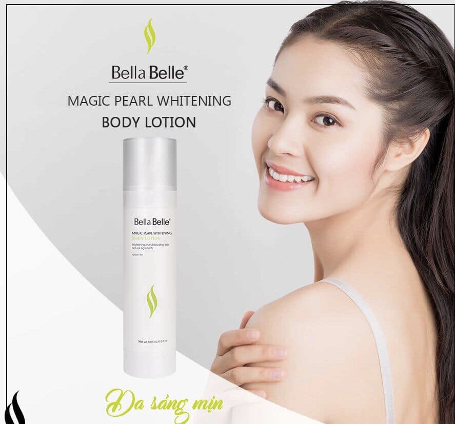 Lotion dưỡng thể trắng hồng bật tone Bella Belle Magic Pearl Whitening Body Lotion dưỡng thể trắng hồng bật tone Bella Belle Magic Pearl Whitening Body