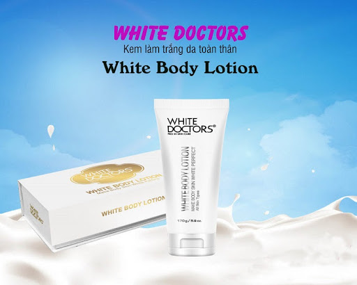 Kem dưỡng thể trắng da toàn thân White Doctors White Body Lotion Kem dưỡng thể trắng da toàn thân White Doctors White Body Lotion
