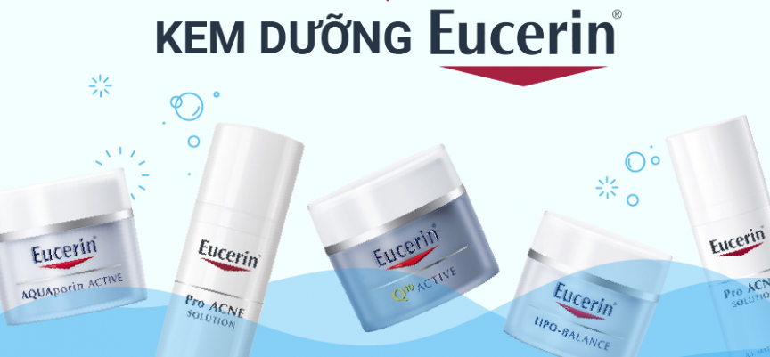 Kem dưỡng ẩm Eucerin sử dụng hàng loạt các hoạt chất có khả năng cấp ẩm vượt trội sâu vào các tầng da và giúp trị thâm mụn, hạn chế tăng sắc tố da. Kem dưỡng ẩm Eucerin sử dụng hàng loạt các hoạt chất có khả năng cấp ẩm vượt trội sâu vào các tầng da và giúp trị thâm mụn, hạn chế tăng sắc tố da.