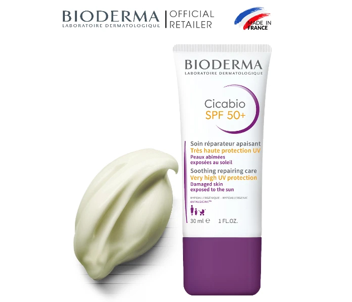 Kem dưỡng da mặt Bioderma Cicabio Crème SPF 50+