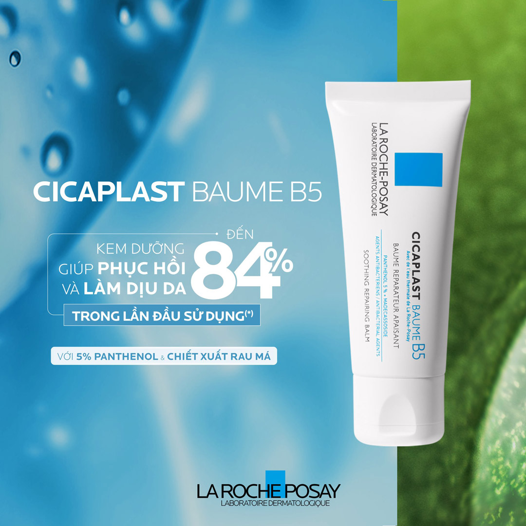 Kem dưỡng ẩm phục hồi da La Roche-Posay Cicaplast Baume B5 Soothing Repairing Balm Kem dưỡng ẩm phục hồi da La Roche-Posay Cicaplast Baume B5 Soothing Repairing Balm