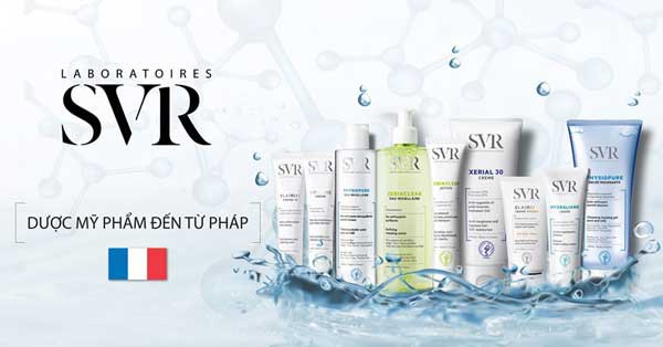 trải qua hơn 56 năm phát triển, SVR đã trở thành thương hiệu dược mỹ phẩm hàng đầu tại Pháp, có mặt tại hơn 45 quốc gia và được tin tưởng lựa chọn bởi các chuyên gia da liễu. Trải qua hơn 56 năm phát triển, SVR đã trở thành thương hiệu dược mỹ phẩm hàng đầu tại Pháp, có mặt tại hơn 45 quốc gia và được tin tưởng lựa chọn bởi các chuyên gia da liễu.