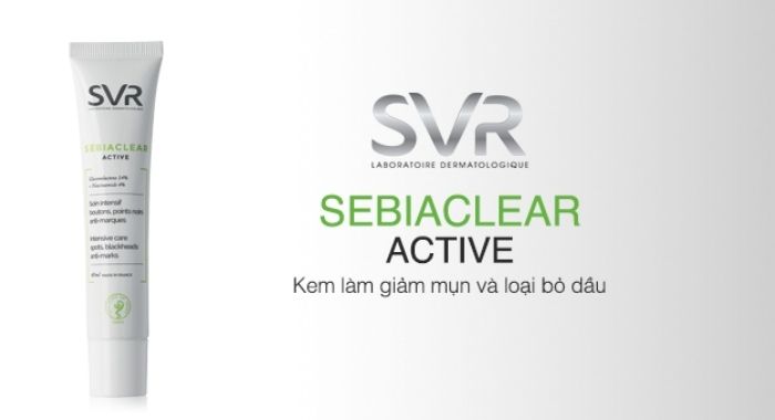 SVR Sebiaclear Active có hiệu quả trong việc trị mụn như thế nào?
 