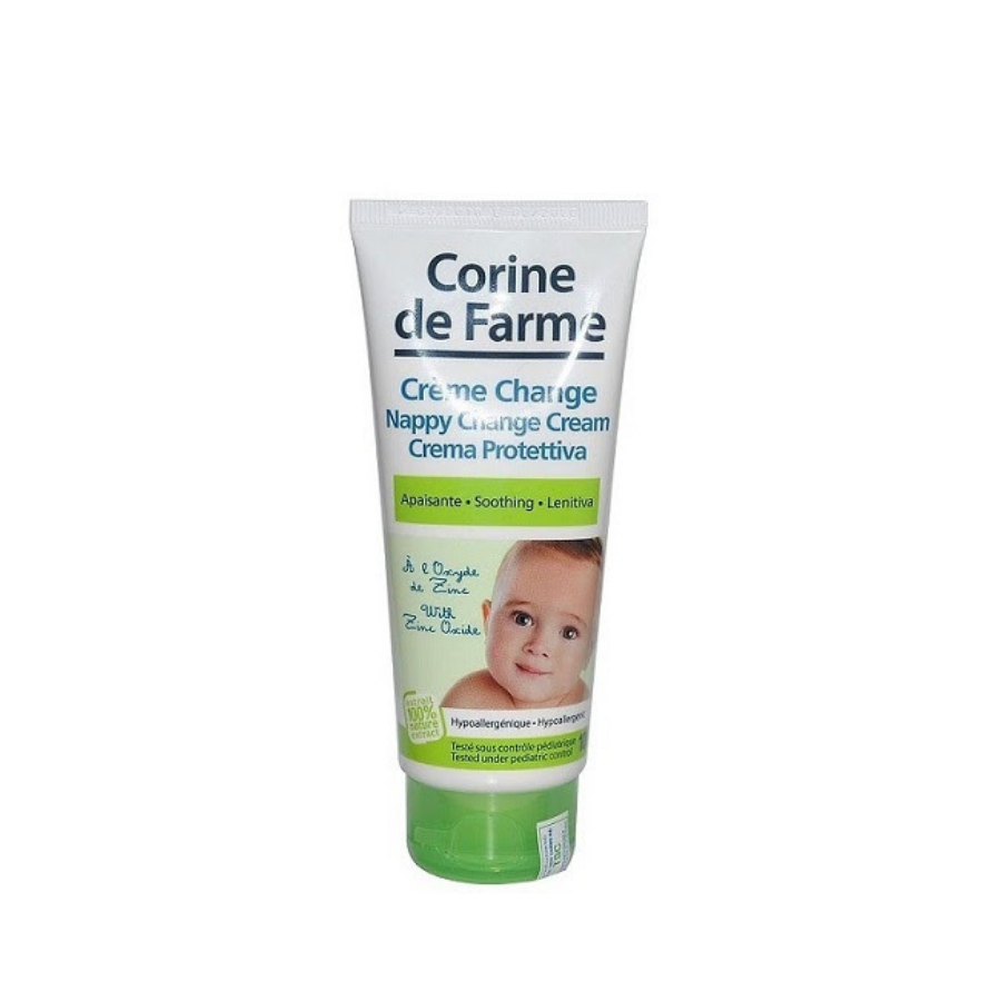 Kem dưỡng ẩm ngăn ngừa hăm tã Corine de Farme Nappy Change Cream