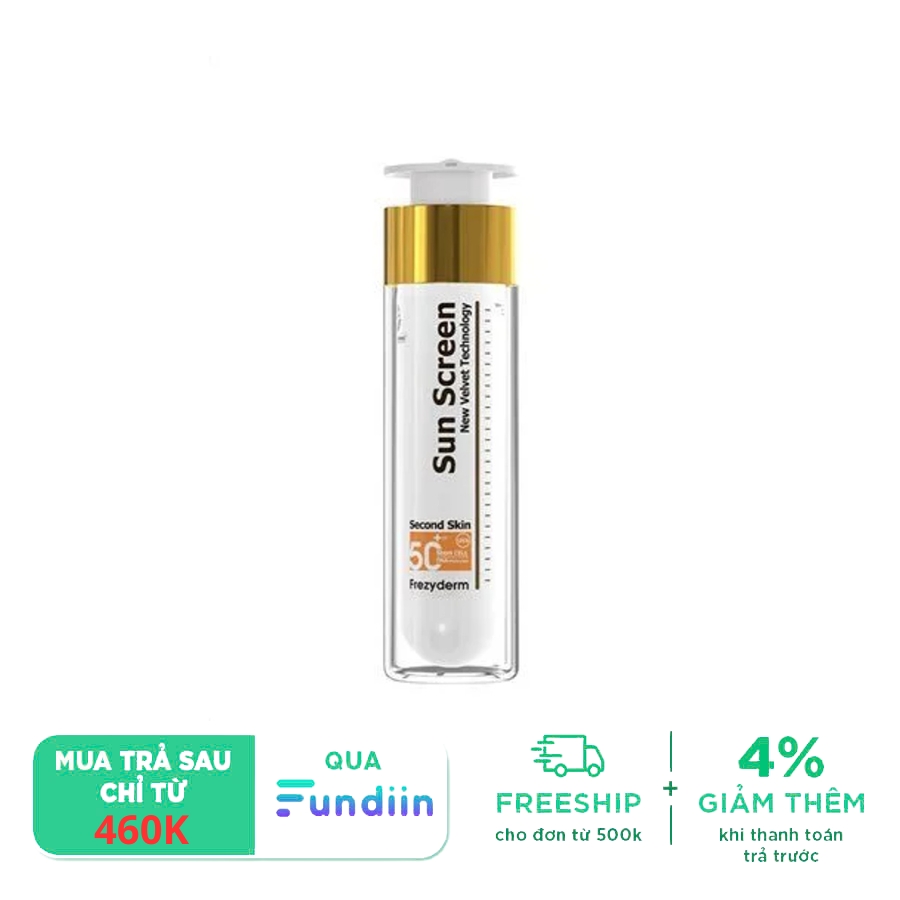 Gel chống nắng, chống UVA, UVB, Vis, IR, kiềm dầu Sun Screen Velvet Face 50+