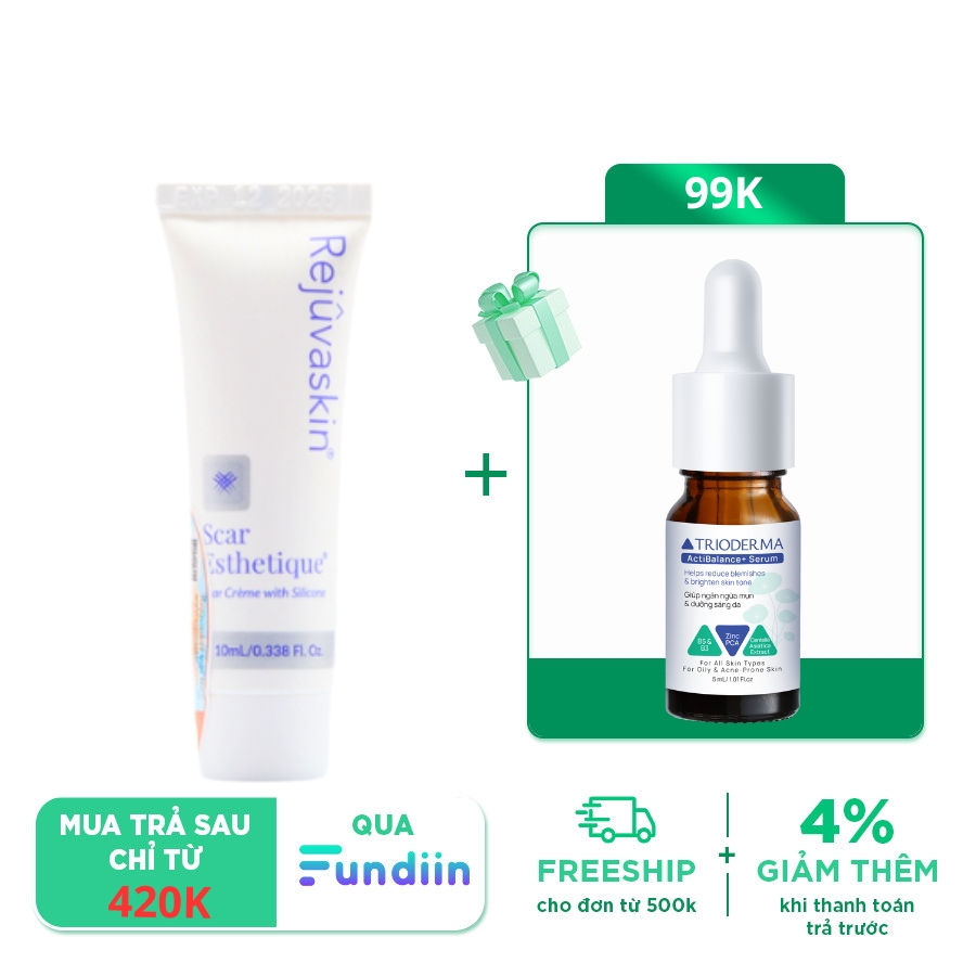 Kem xóa mờ Sẹo thâm/ Sẹo rỗ/ Sẹo lõm Rejuvaskin Scar Esthetique