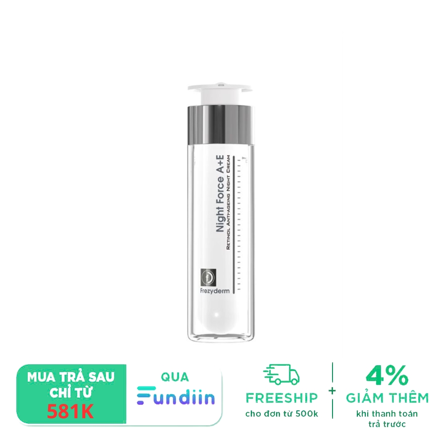 Kem dưỡng retinol trẻ hóa da Frezyderm Night force A+E