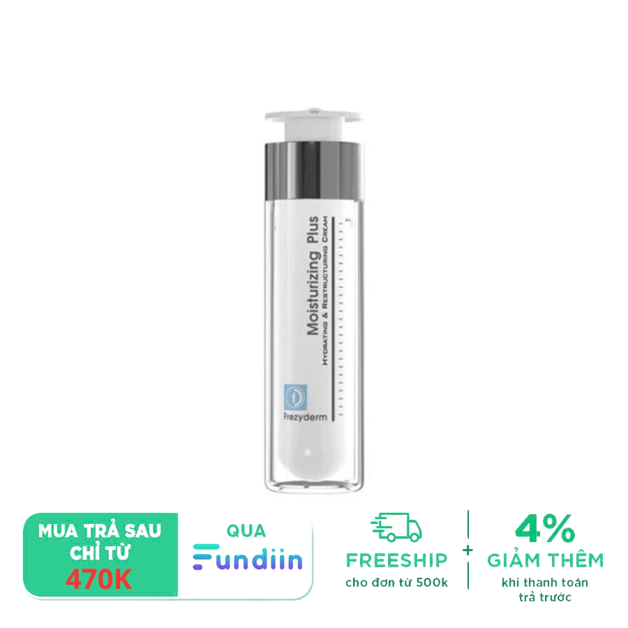 Kem dưỡng ẩm & tái cấu trúc da Frezyderm Moisturizing Plus Cream