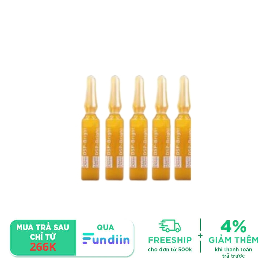 Ampoule dưỡng sáng da, giảm đốm sắc tố MartiDerm Pigment Zero DSP Bright