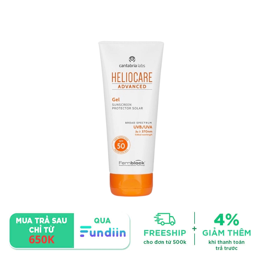 Gel Chống Nắng Heliocare Advanced XF Gel SPF50