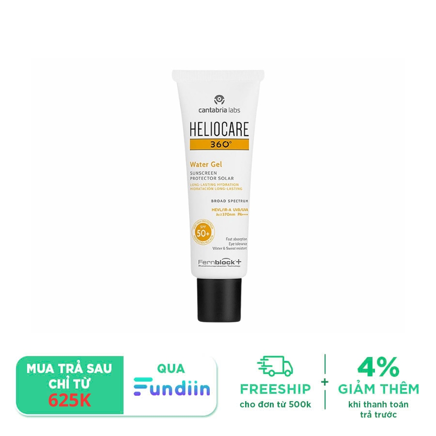  Gel Chống Nắng Dạng Nước Heliocare 360 Water Gel SPF50+