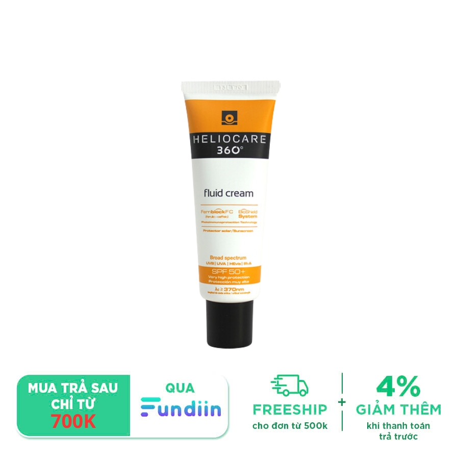 Kem Chống Nắng Heliocare 360 Fluid Cream SPF50+