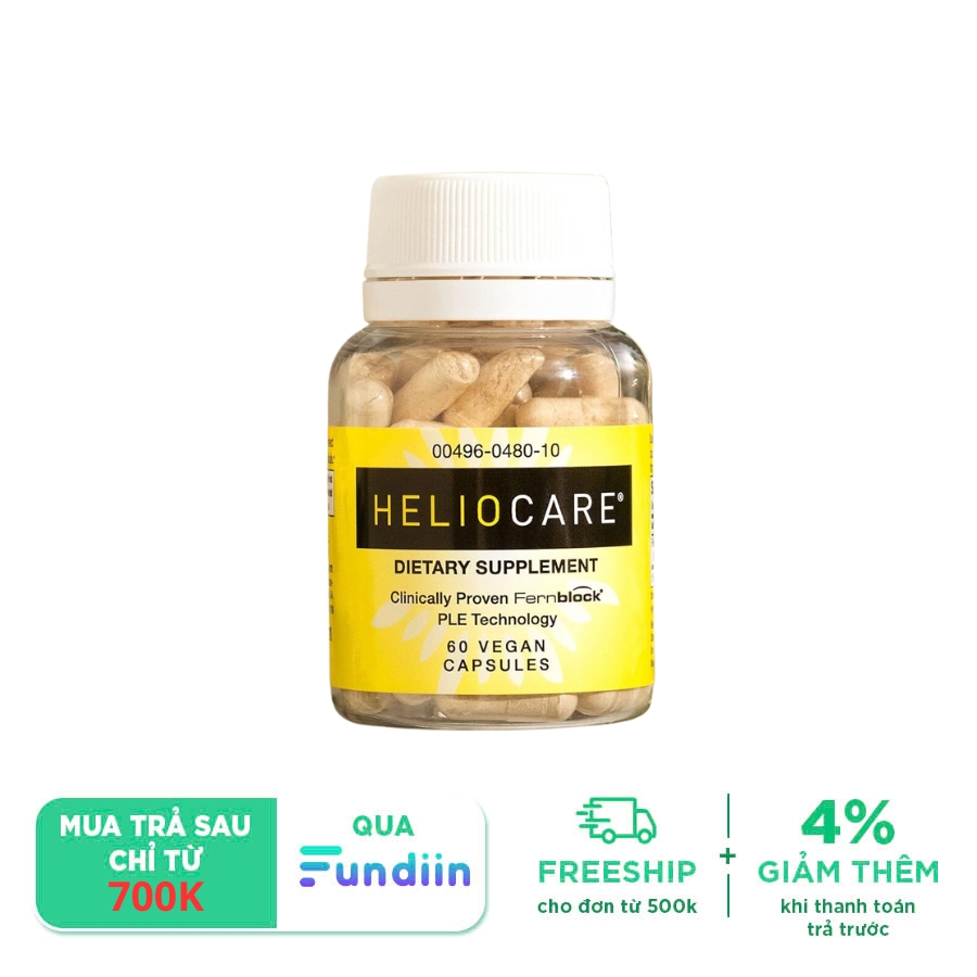 Viên Uống Chống Nắng Heliocare Daily Use Antioxidant Formula