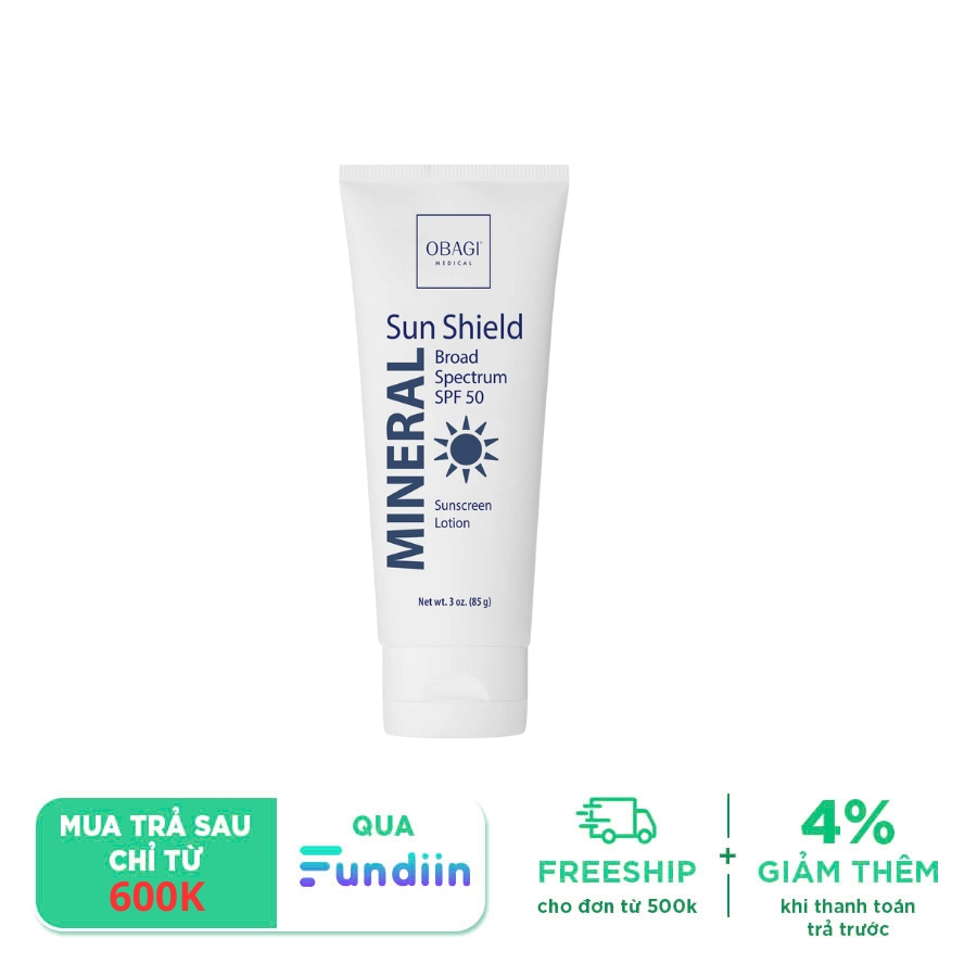 Kem chống nắng Obagi Mineral Sun Shield Broad Spectrum SPF 50