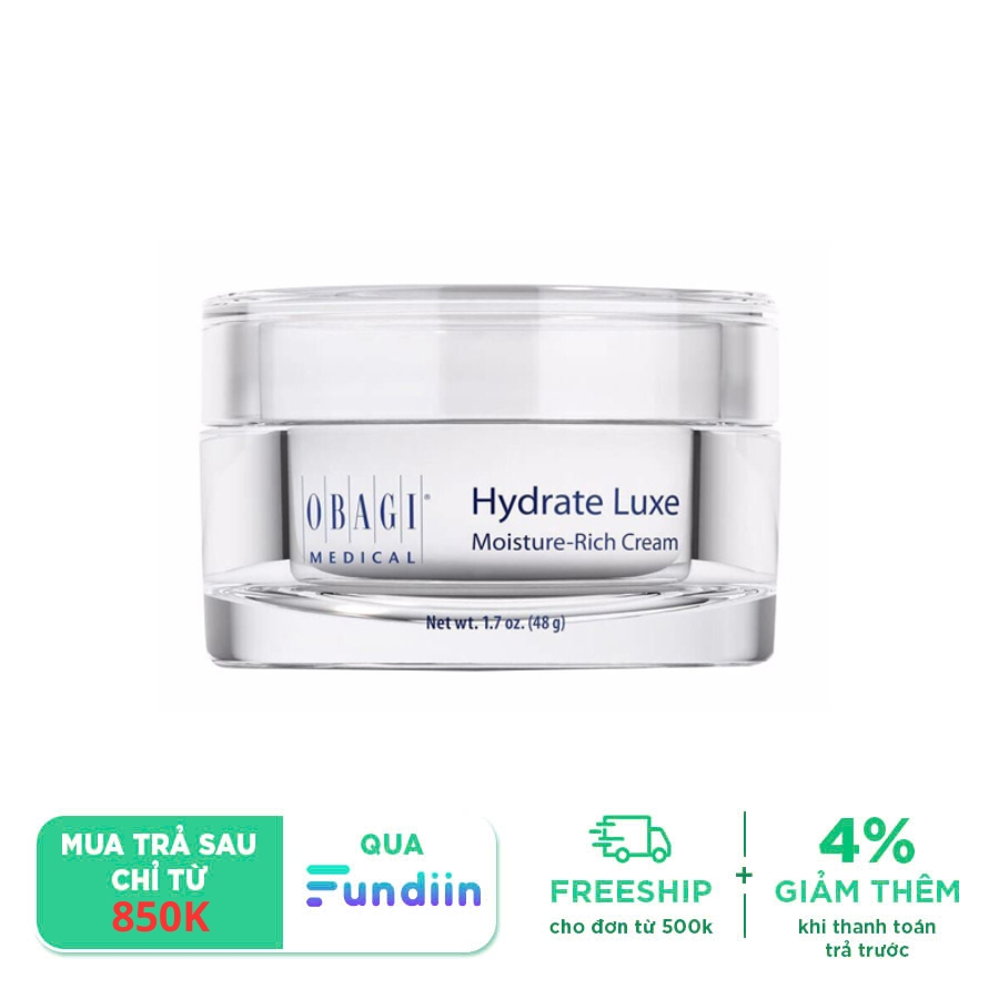 Kem Dưỡng Ẩm Obagi Hydrate Luxe Moisture-Rich Cream