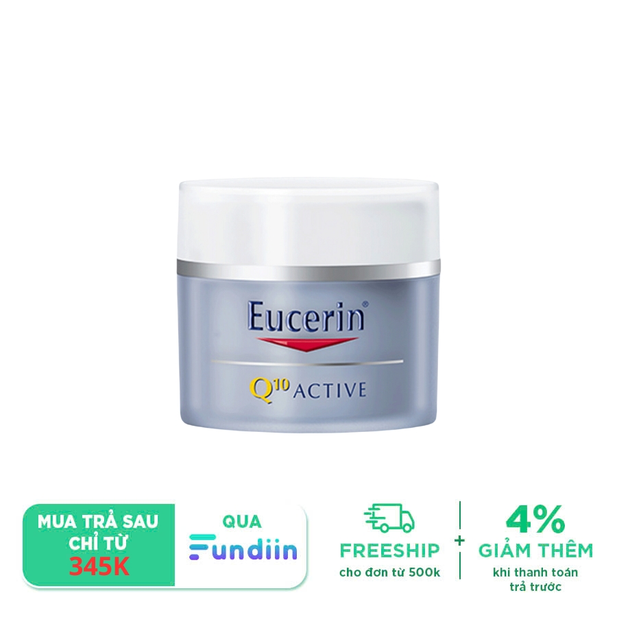 Kem dưỡng ban đêm Eucerin Active Q10 Night Cream