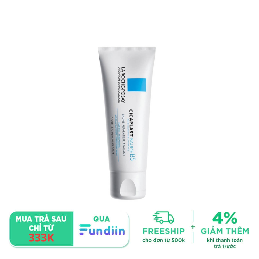 Kem Dưỡng Làm Dịu Mát, Làm Mượt Và Phục Hồi Da La Roche-Posay Cicaplast Baume B5 Soothing Repairing Balm