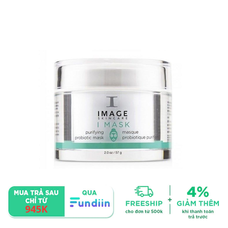 Mặt nạ đất sét men vi sinh thanh lọc và kháng khuẩn I Mask Purifying Probiotic Mask