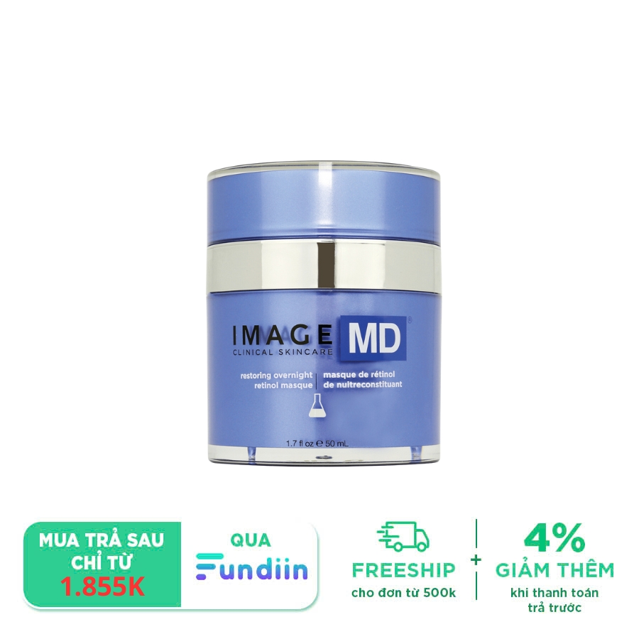 Mặt nạ ngủ giúp tái tạo da Image MD Restoring Overnight Retinol Masque