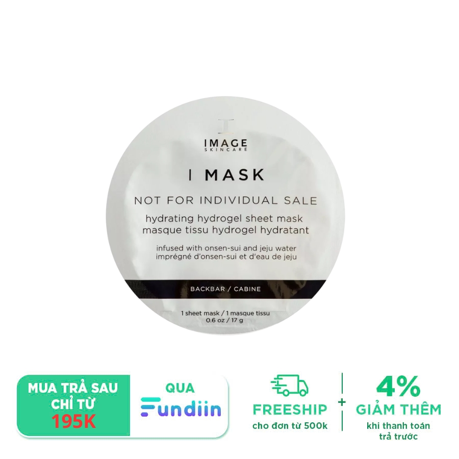 Mặt nạ sinh học cấp ẩm Image I Mask Hydrating Hydrogel Sheet Mask