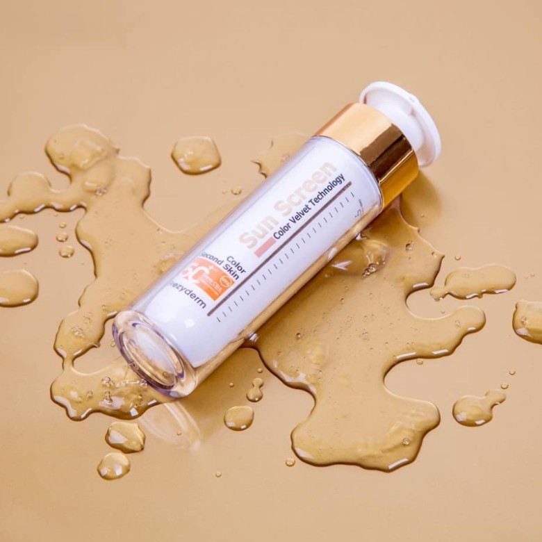  Kem chống nắng kiềm dầu có màu giúp che khuyết điểm Frezyderm Sun Screen Color Velvet Face 50+