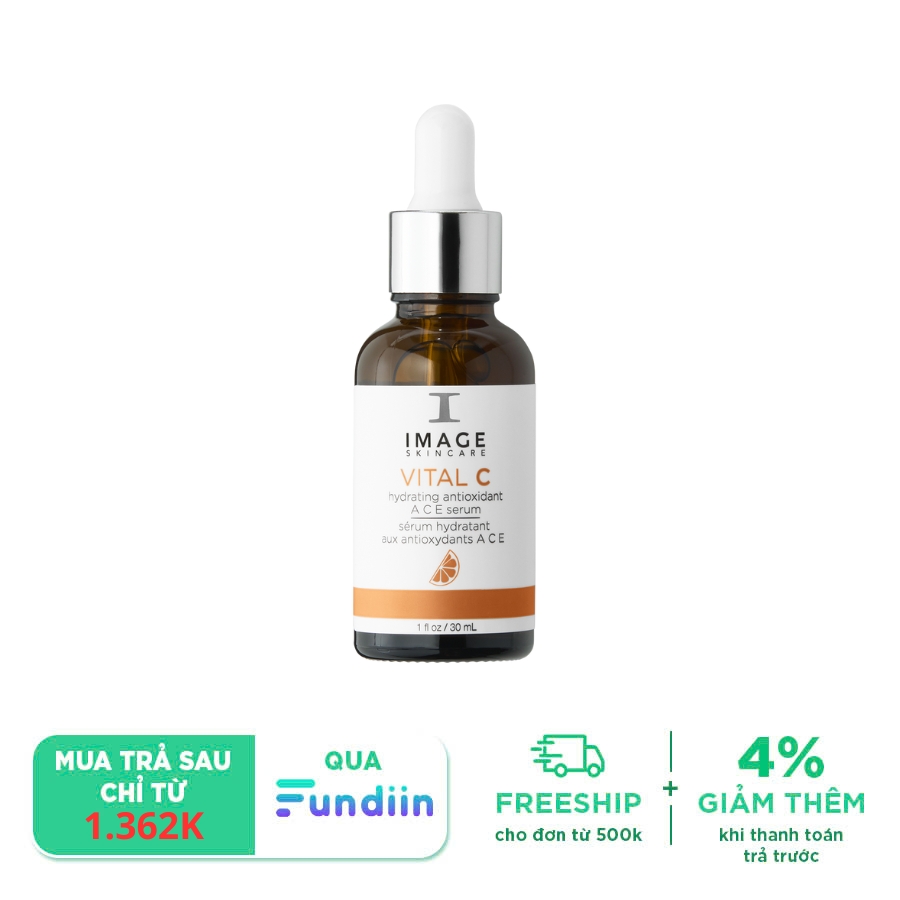 Serum chống lão hóa giúp phục hồi da Image Vital C Hydrating Antioxidant ACE Serum