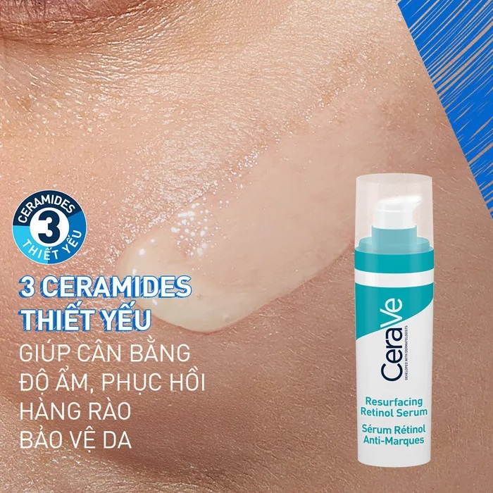 Gel giúp làm mờ thâm mụn Cerave Resurfacing Retinol