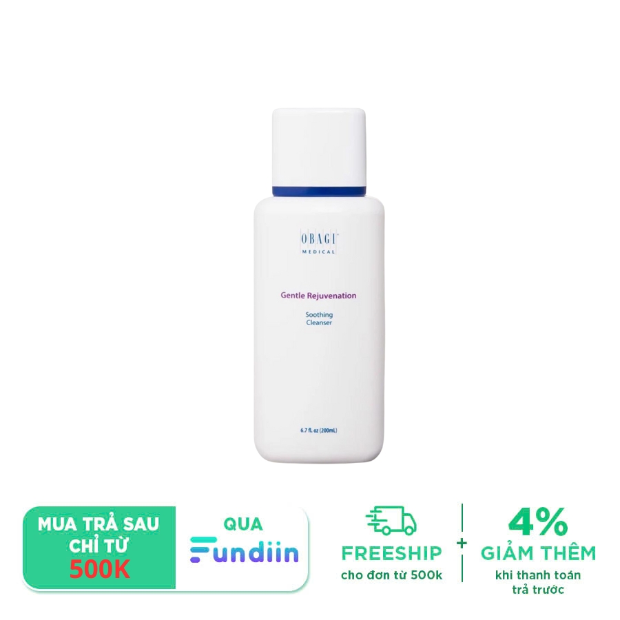 Sữa rửa mặt giúp phục hồi da Obagi Gentle Rejuvenation Soothing Cleanser