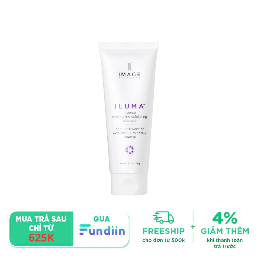 Sữa rửa mặt tẩy tế bào chết làm sáng da Image Iluma Intense Brightening Exfoliating Cleanser