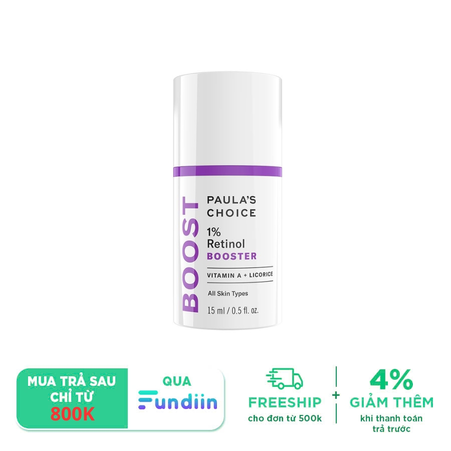 Tinh chất giảm nám và chống lão hóa Paula’s Choice 1% Retinol Booster