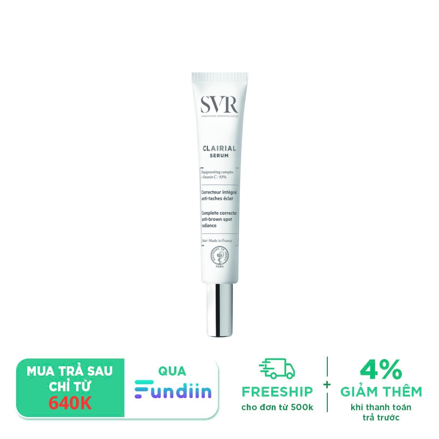 Tinh chất làm mờ nám trắng da SVR Clairial Serum