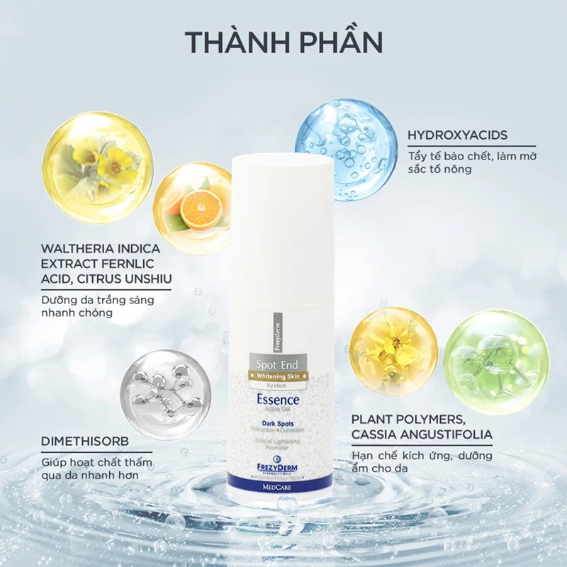 Gel làm sáng da & lấy tế bào chết Frezyderm Spot End Essence Active Gel