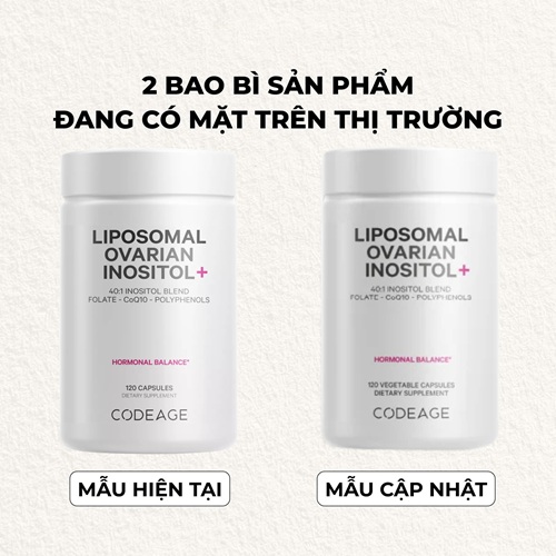Codeage Liposomal Ovarian Inositol