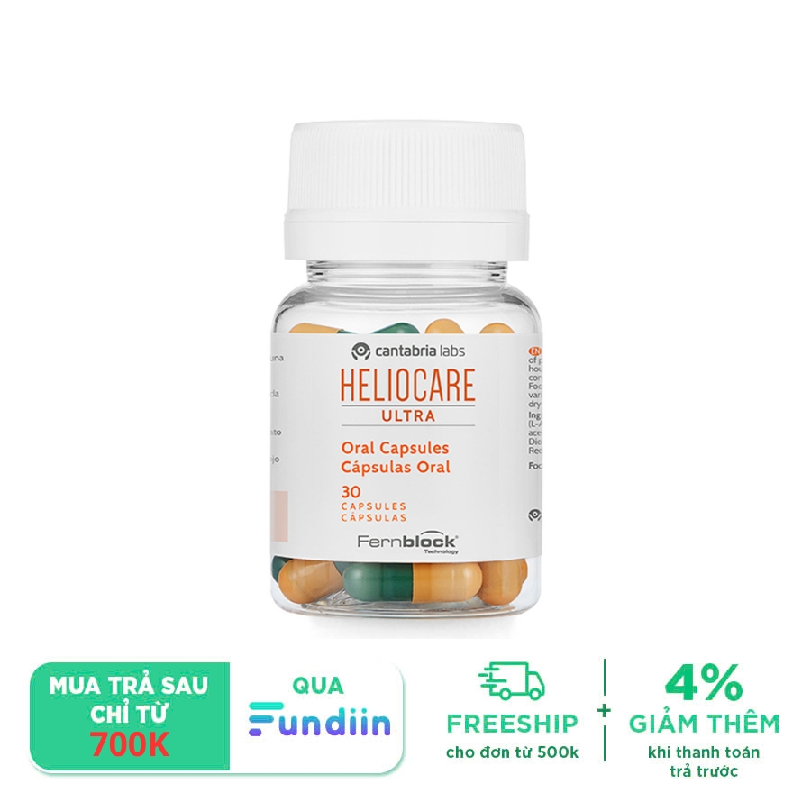 Viên Uống Chống Nắng Heliocare Ultra