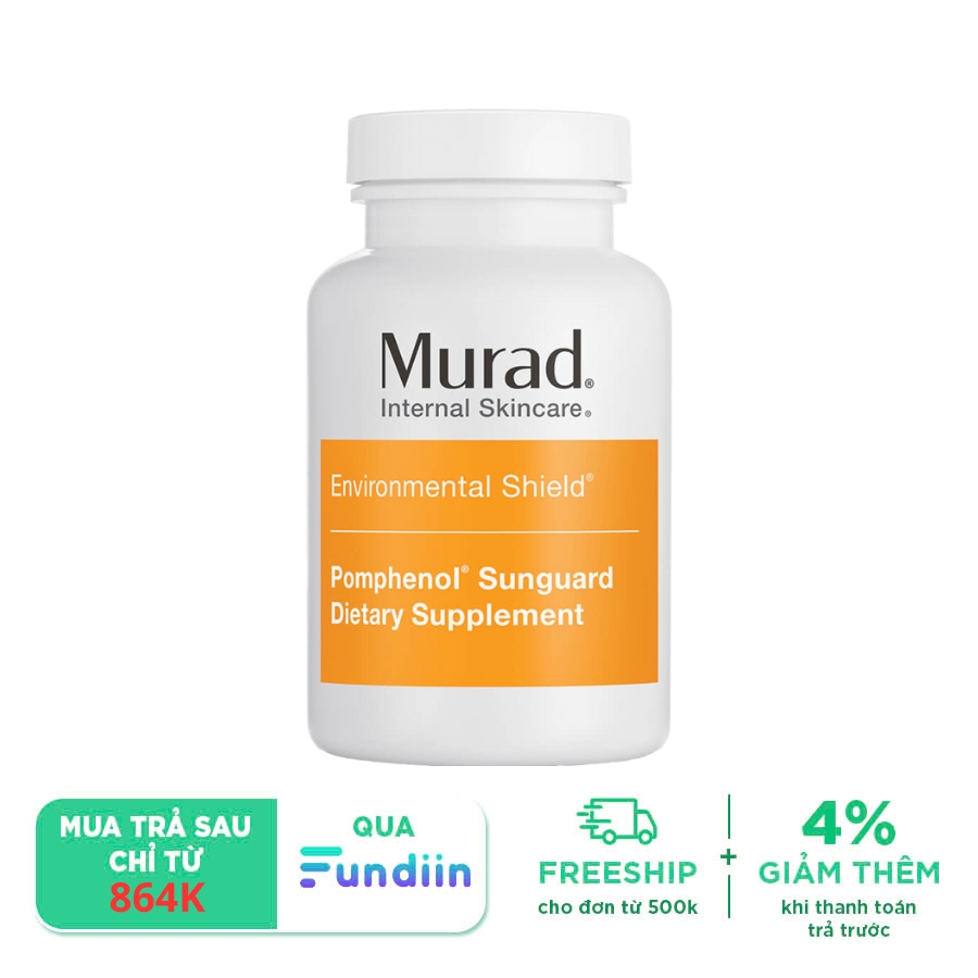 Viên Uống Chống Nắng Nội Sinh Murad Pomphenol Sunguard Dietary Supplement