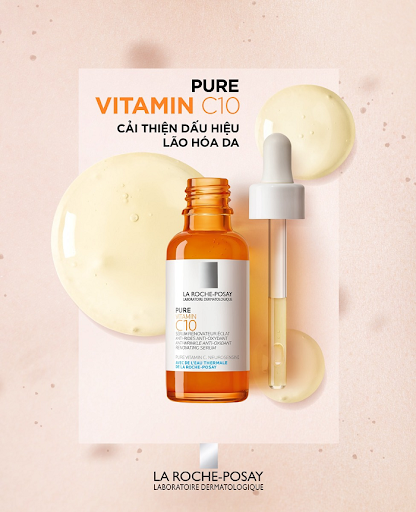Dưỡng chất làm sáng da La Roche-Posay Redermic Pure Vitamin C10 Serum Dưỡng chất làm sáng da La Roche-Posay Redermic Pure Vitamin C10 Serum