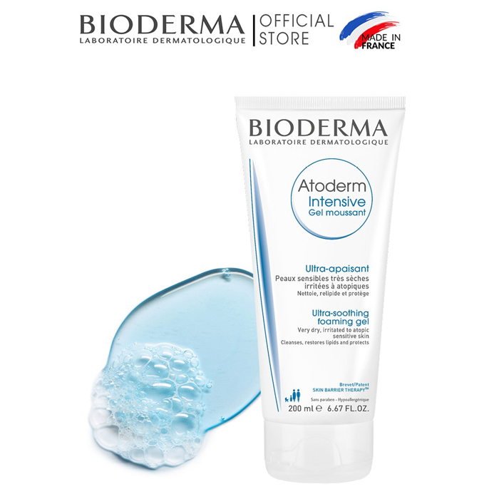Sữa rửa mặt Bioderma Atoderm Intensive Gel Moussant  Sữa rửa mặt Bioderma Atoderm Intensive Gel Moussant
