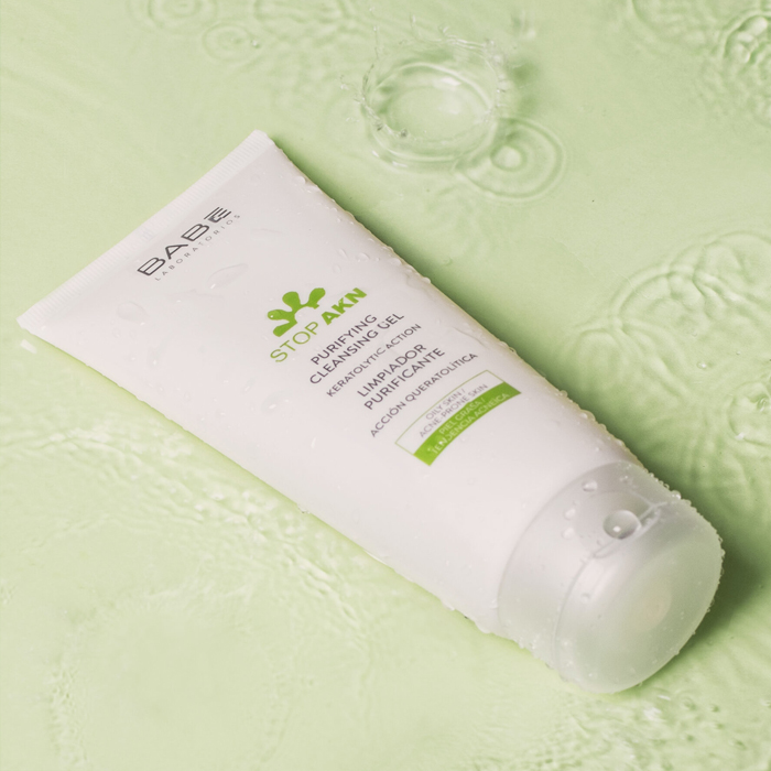 Sữa rửa mặt dành cho da dầu BABÉ Stop AKN Purifying Cleansing Gel Sữa rửa mặt dành cho da dầu BABÉ Stop AKN Purifying Cleansing Gel