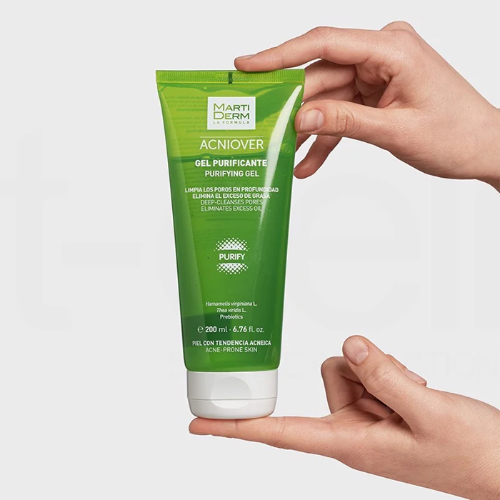 Sữa rửa mặt dành cho da dầu MartiDerm Acniover Purifying Gel Sữa rửa mặt dành cho da dầu MartiDerm Acniover Purifying Gel