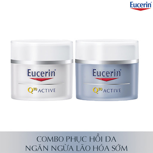 Sử dụng kem dưỡng ẩm Eucerin Q10 Active Day Cream để khóa lại tất cả các dưỡng chất từ các sản phẩm skincare trên, nhằm phát huy tối đa tác dụng của các dưỡng chất. Sử dụng kem dưỡng ẩm Eucerin Q10 Active Day Cream để khóa lại tất cả các dưỡng chất từ các sản phẩm skincare trên, nhằm phát huy tối đa tác dụng của các dưỡng chất.