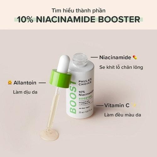 Tinh chất se khít lỗ chân lông Paula’s Choice Resist 10% Niacinamide Booster