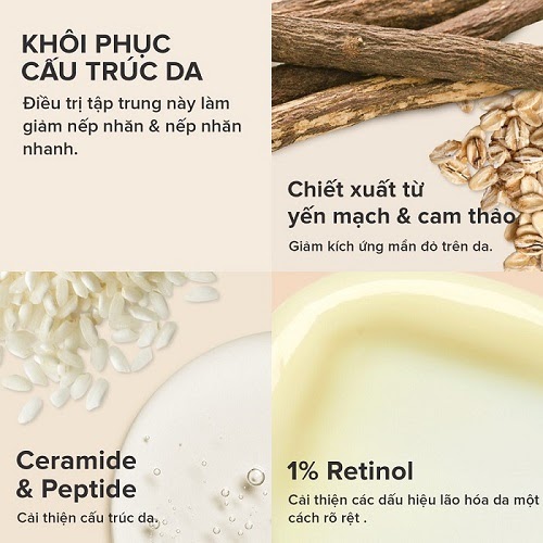 Paula’s Choice 1% Retinol Booster kết hợp retinol cùng nhiều dưỡng chất có lợi cho da, không gây kích ứng Paula’s Choice 1% Retinol Booster kết hợp retinol cùng nhiều dưỡng chất có lợi cho da, không gây kích ứng