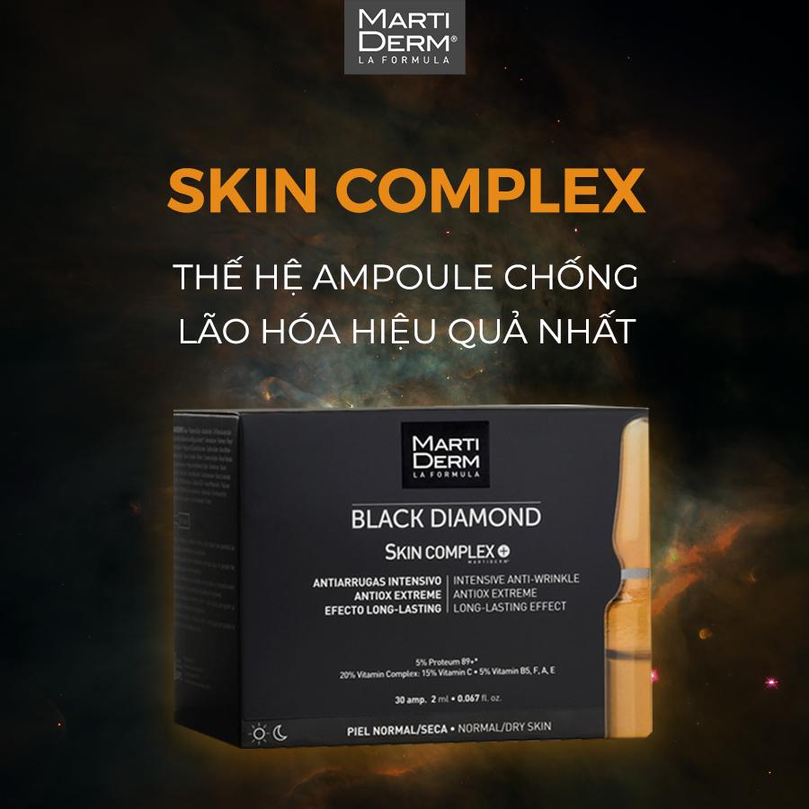 Ampoule chống oxy hóa, sáng da MartiDerm Black Diamond Skin Complex Advanced Ampoule chống oxy hóa, sáng da MartiDerm Black Diamond Skin Complex Advanced