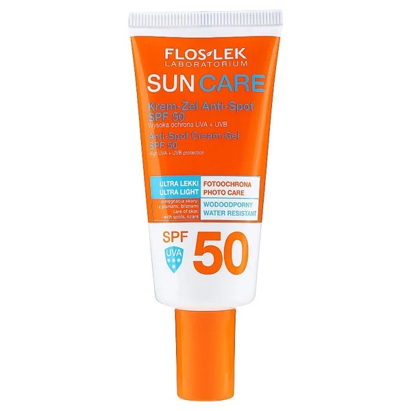  Kem chống nắng siêu nhẹ Floslek Anti-Spot Cream - Gel SPF 50 