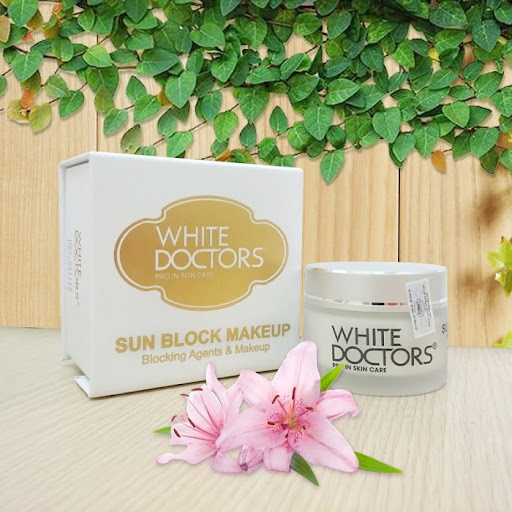 Kem chống nắng trang điểm mặt White Doctors Sun Block Makeup